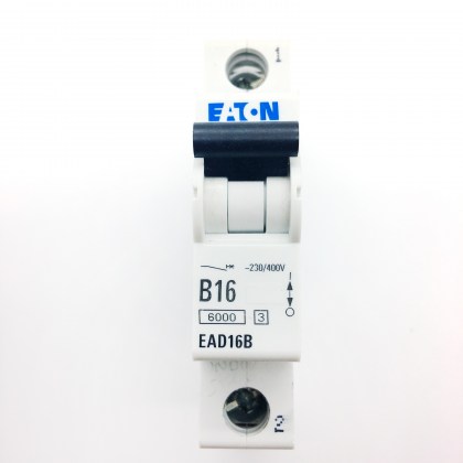 Eaton B16 16A 16Amp EAD16B MCB Circuit Breaker Type B